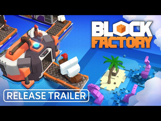 New automation sandbox game Block Factory...