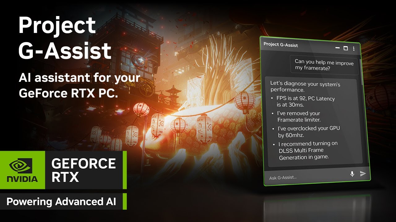 RTX laptops get NVIDIA AI game assistant