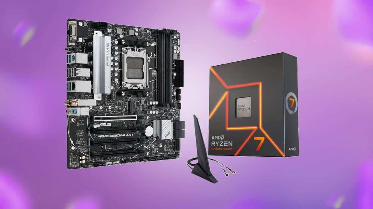 Start your AM5 PC build with this Ryzen 7700X bundle deal at Amazon