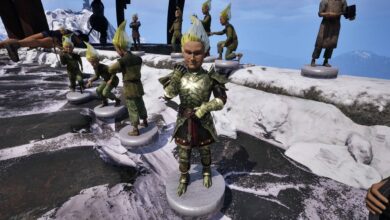 By Azura, an Oblivion Remastered modder’s dropped collectable Adoring Fan skill bobbleheads all over Cyrodiil